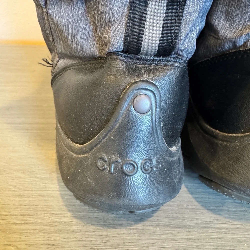Crocs‎ Womens Duet Busy Day Boot Shoes Sz 8 Winter Waterproof